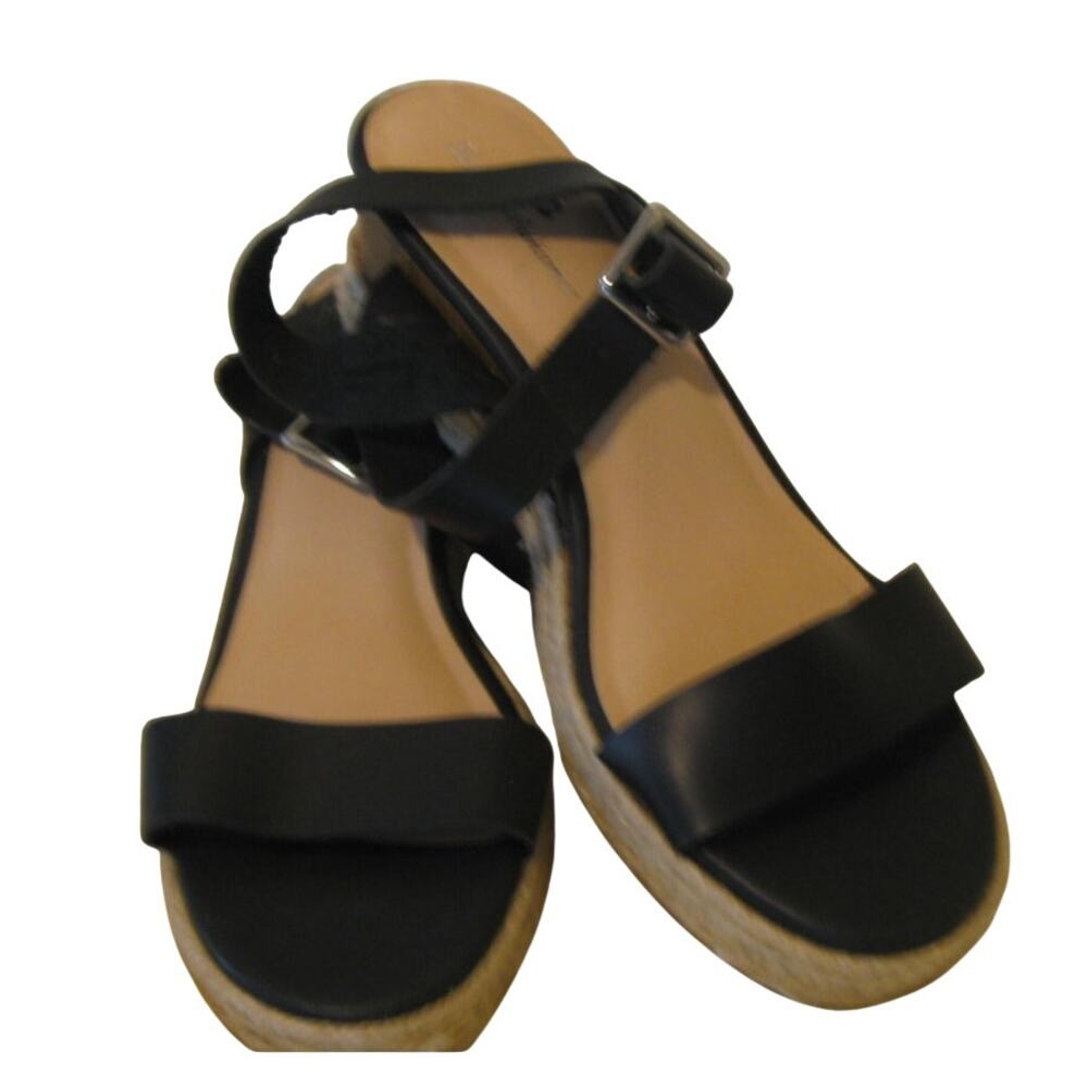 Tommy Bahama Jona Black Espadrilles Sandals